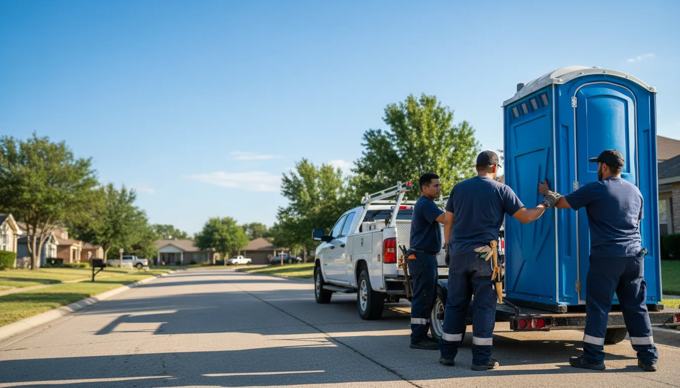 Portable Toilet Rental in Earlville, IL near me